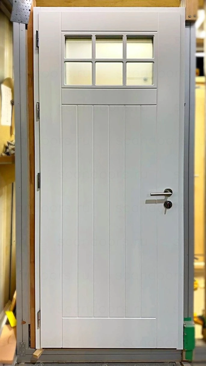 Дверь Scandoors AW019 – гладкая фрезеровка в Arctic исполнении – фото Scandoors