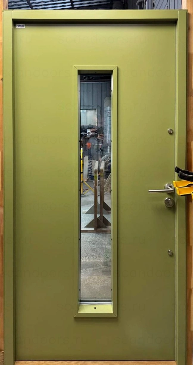 Фото 3 - Деревянные входные двери Scandoors серии Modern – это сочетание современного европейского стиля, технологичности и настоящей деревянной эстетики. Scandoors: производство и монтаж