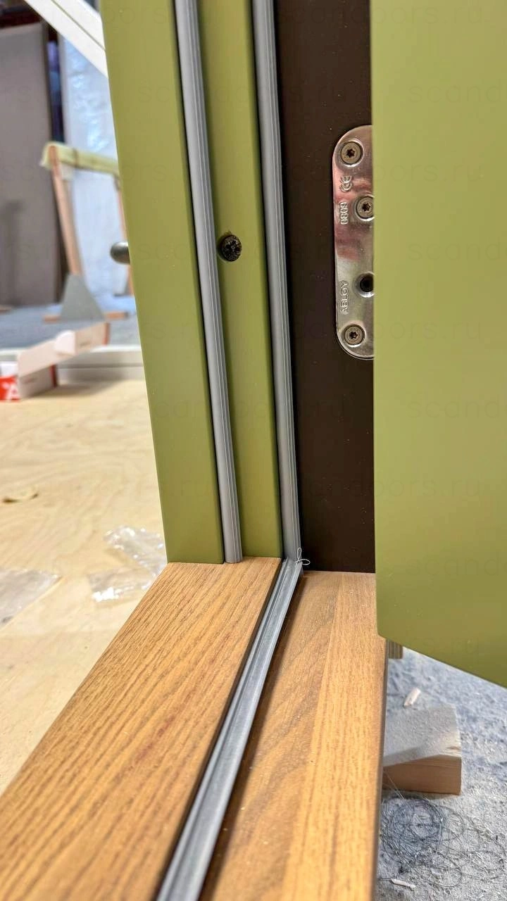 Фото 4 - Деревянные входные двери Scandoors серии Modern – это сочетание современного европейского стиля, технологичности и настоящей деревянной эстетики. Scandoors: производство и монтаж