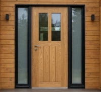 Элитные входные двери из дуба – фото 4 в интерьере, деревянная дверь Scandoors