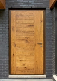 Элитные входные двери из дуба – фото 5 в интерьере, деревянная дверь Scandoors