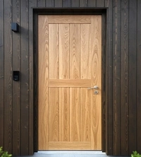 Элитные входные двери из дуба – фото 6 в интерьере, деревянная дверь Scandoors