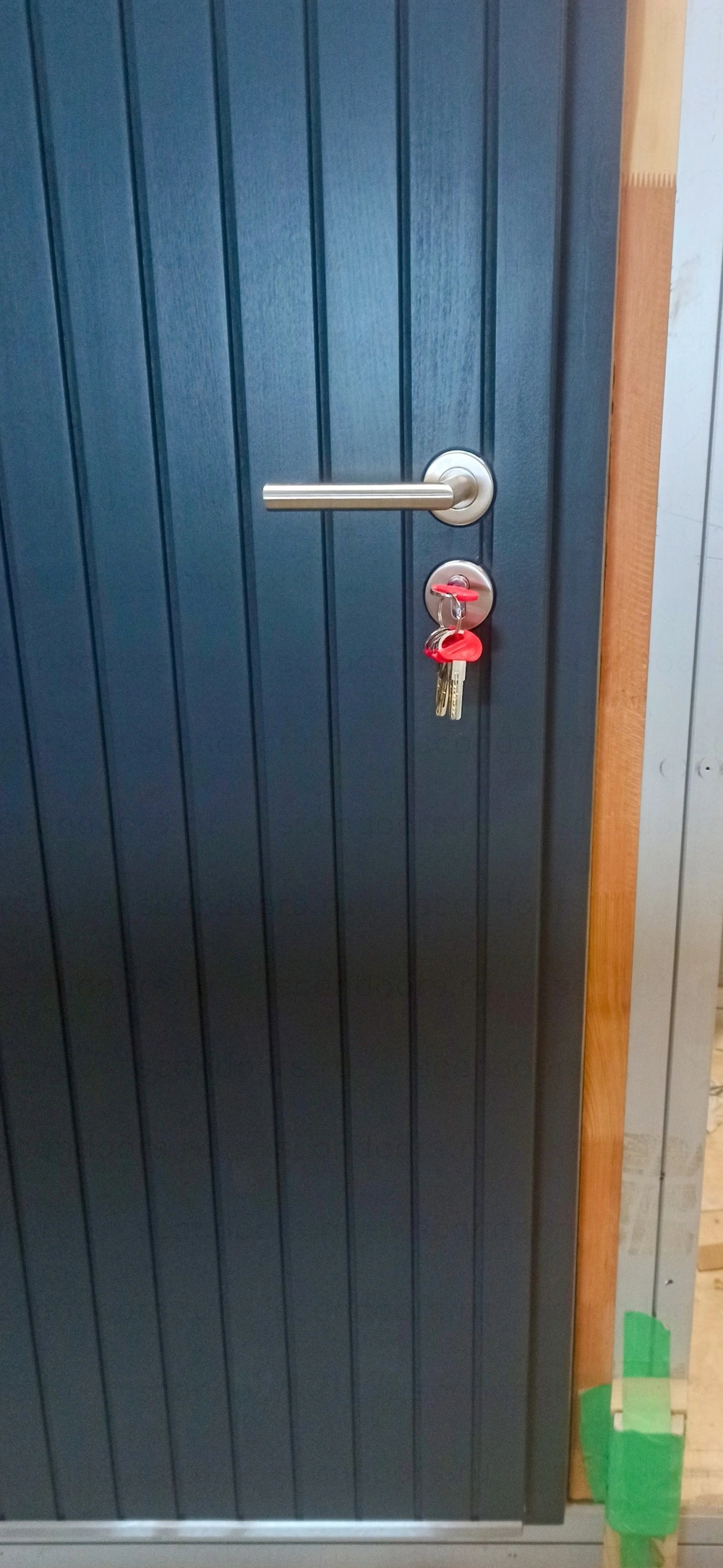 Фото 3 - Входная группа Scandoors Planken Thermo с толщиной полотна 96мм , энергосберегающим стеклопакетом и доводчиком. Scandoors: производство и монтаж