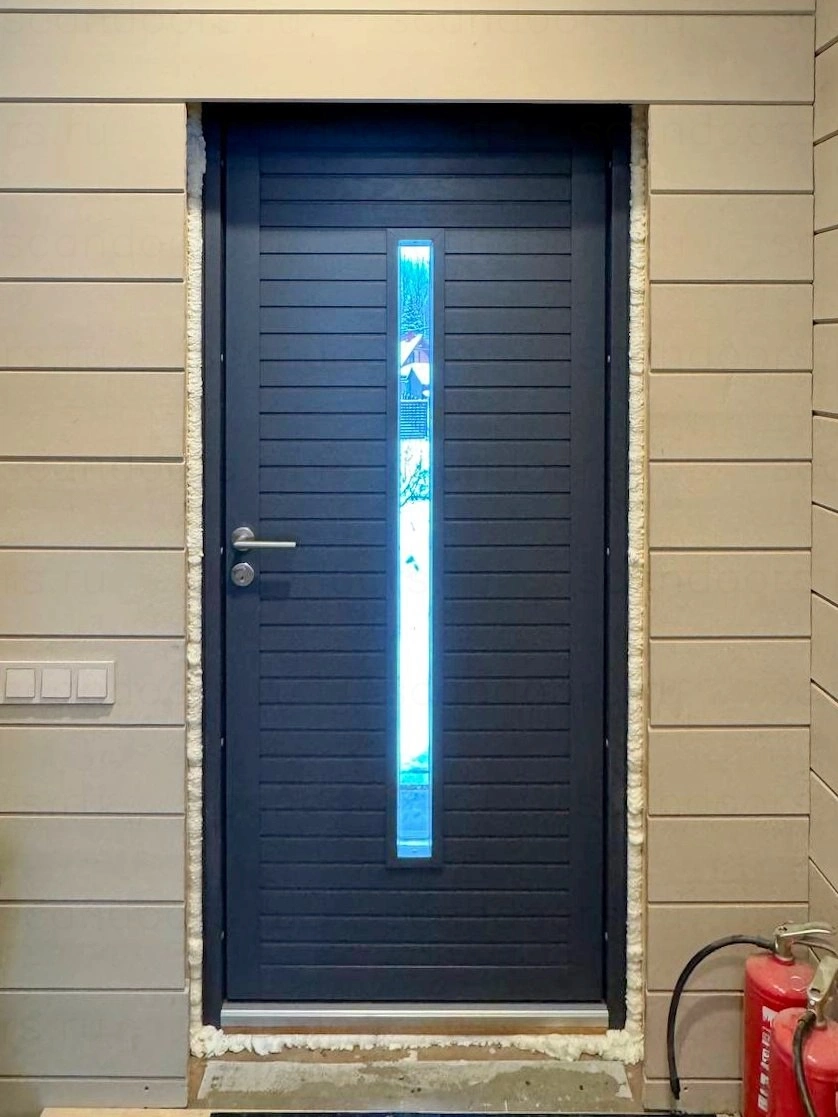 Фото 3 - Мороз – не проблема! Дверь Scandoors Planken выдержит даже –50°C! Scandoors: производство и монтаж
