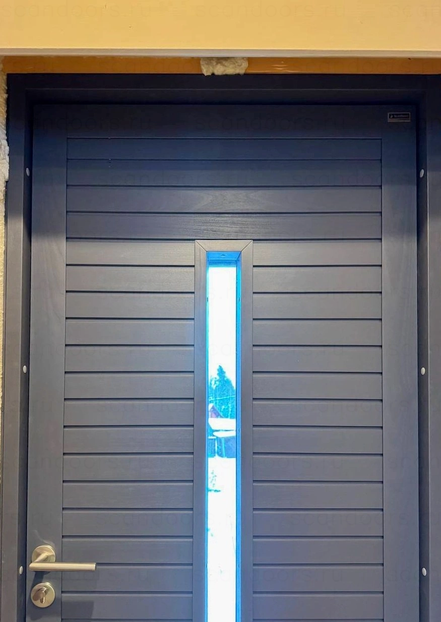 Фото 4 - Мороз – не проблема! Дверь Scandoors Planken выдержит даже –50°C! Scandoors: производство и монтаж