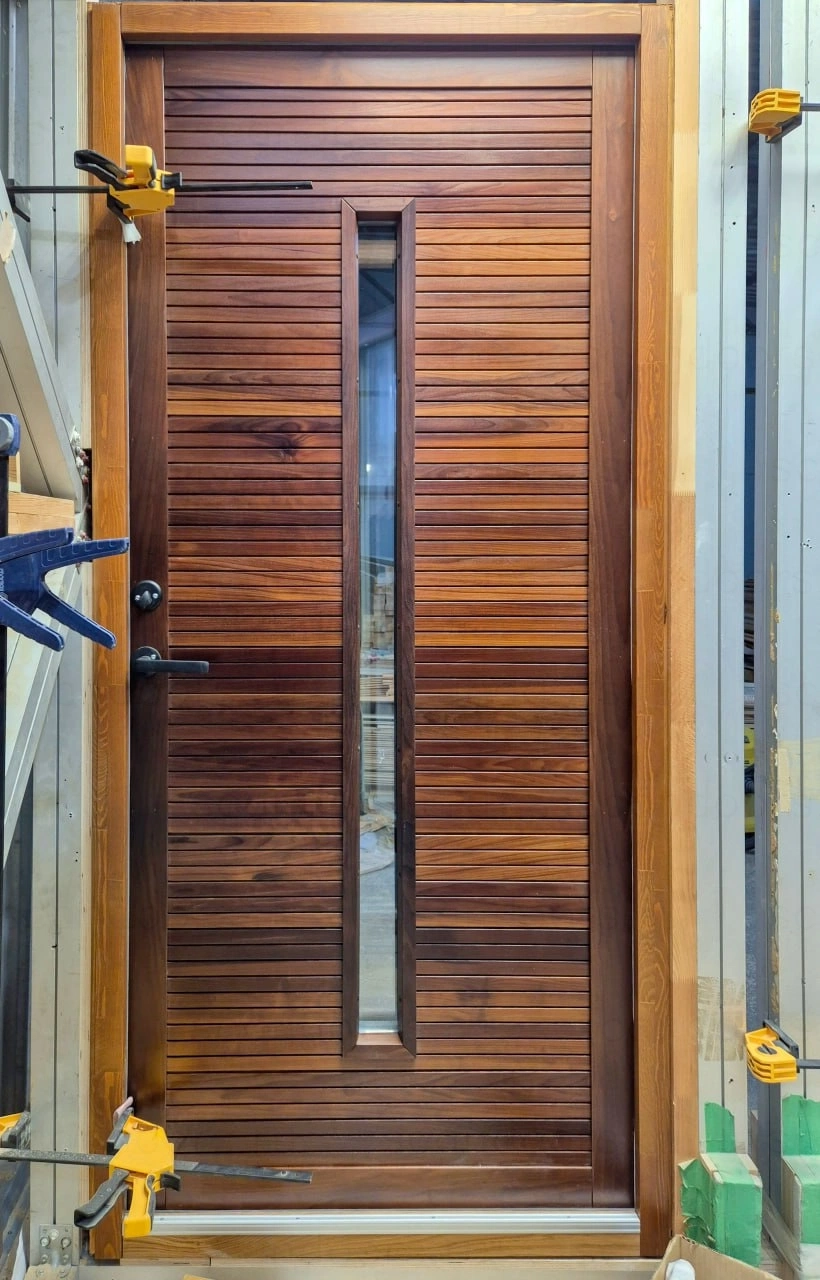Фото 5 - Морозостойкие двери Scandoors Planken из термоосины – натуральная красота и сила! Scandoors: производство и монтаж