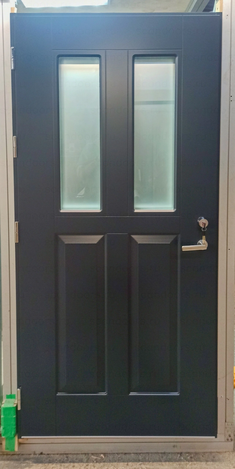 Фото 3 - Морозостойкие двери в классическом стиле Scandoors c замком Abloy Scandoors: производство и монтаж