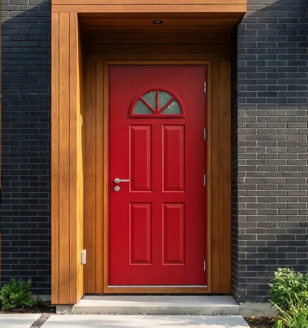 Купить Морозостойкие входные двери с терморазрывом Scandoors – входная деревянная дверь с терморазрывом