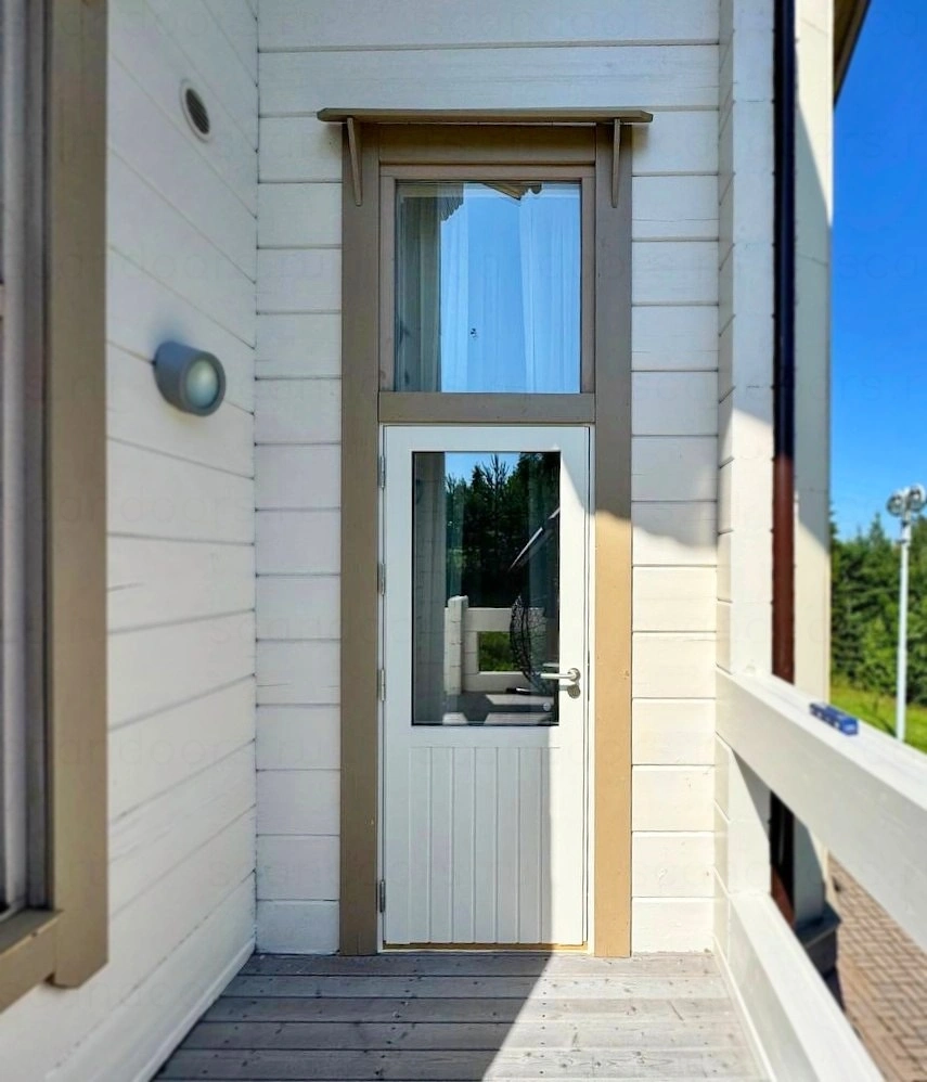 Фото 3 - 🏠 scandiplus SCANDI PLUS W021 – Террасная входная дверь по технологии "теплой двери" Scandoors: производство и монтаж