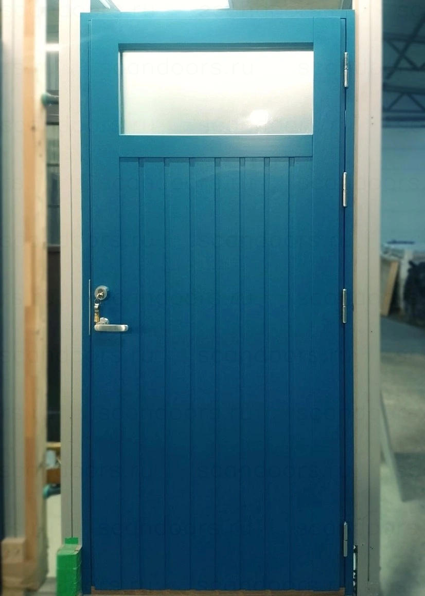 Фото 3 - scandiplus Теплые входные двери Scandi Plus Thermo с полотном толщ. до 112мм и замком Abloy Scandoors: производство и монтаж