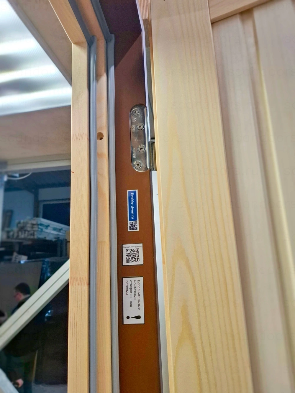 Фото 4 - Scandoors Planken – морозостойкая входная дверь Scandoors: производство и монтаж