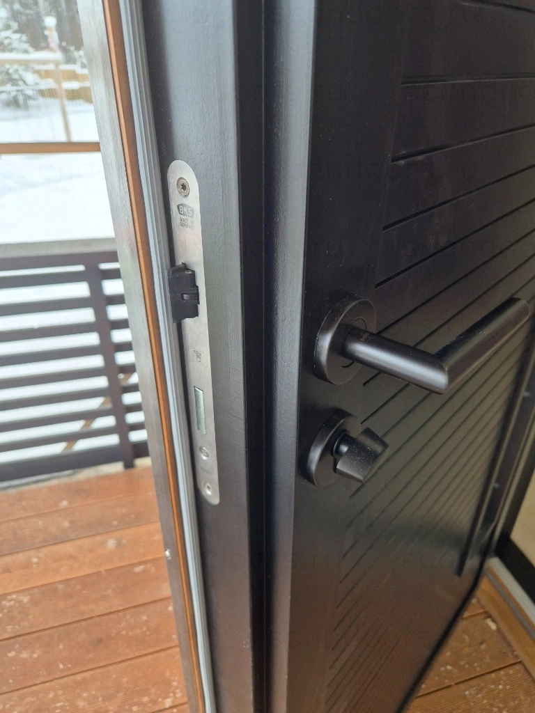 Фото 2 - Какую входную дверь выбрать в дом: плюсы термодерева Scandoors: производство и монтаж